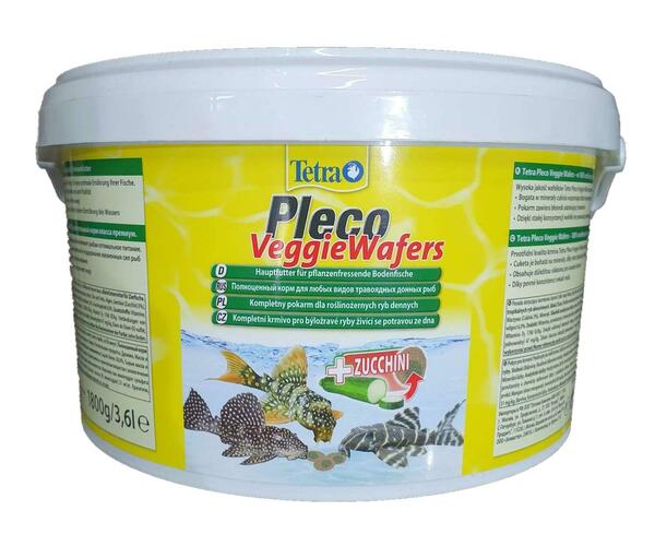 Корм Tetra Pleco Veggie Wafers 3,6л (ведро)