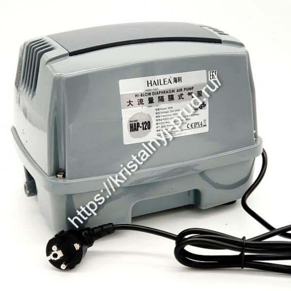 Компрессор Hailea HAP-120 для септика и пруда_4