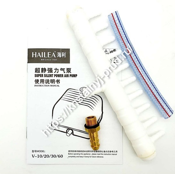 Компрессор HAILEA V-60 для септика и пруда_6