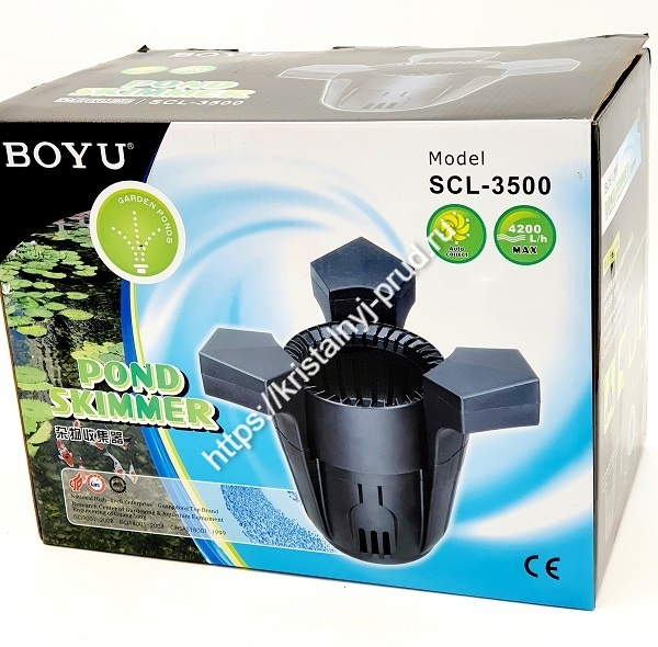 Скиммер для пруда BOYU SCL-3500, 50 м2_4